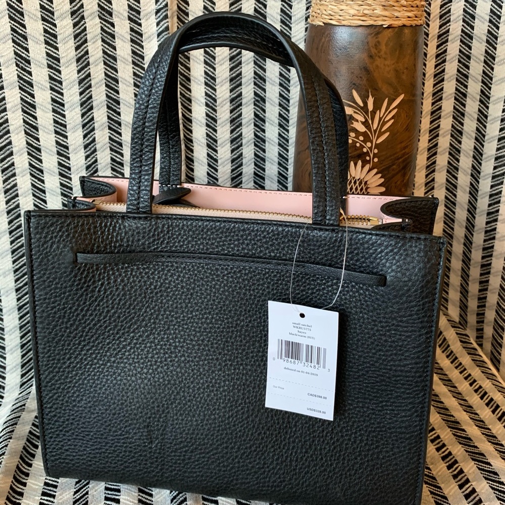 Kate spade small satchel hayes black crossbody - Picture 4 of 7